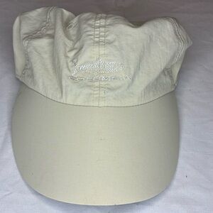 Columbia PFG Fishing Hat Cap Beige Embroidered Fish Logo Adjustable OSFA